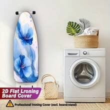 1pc 2D Ironing Board Cover – Easy-To-Clean, Dust-Proof Cover (Ironing Board Not Included). Features An Elastic Edge For Easy Installation, Fits Various Sizes, And Provides Excellent Protection For Your Ironing Board. - A - View 21