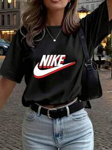 Women T-Shirts - Black - View 6