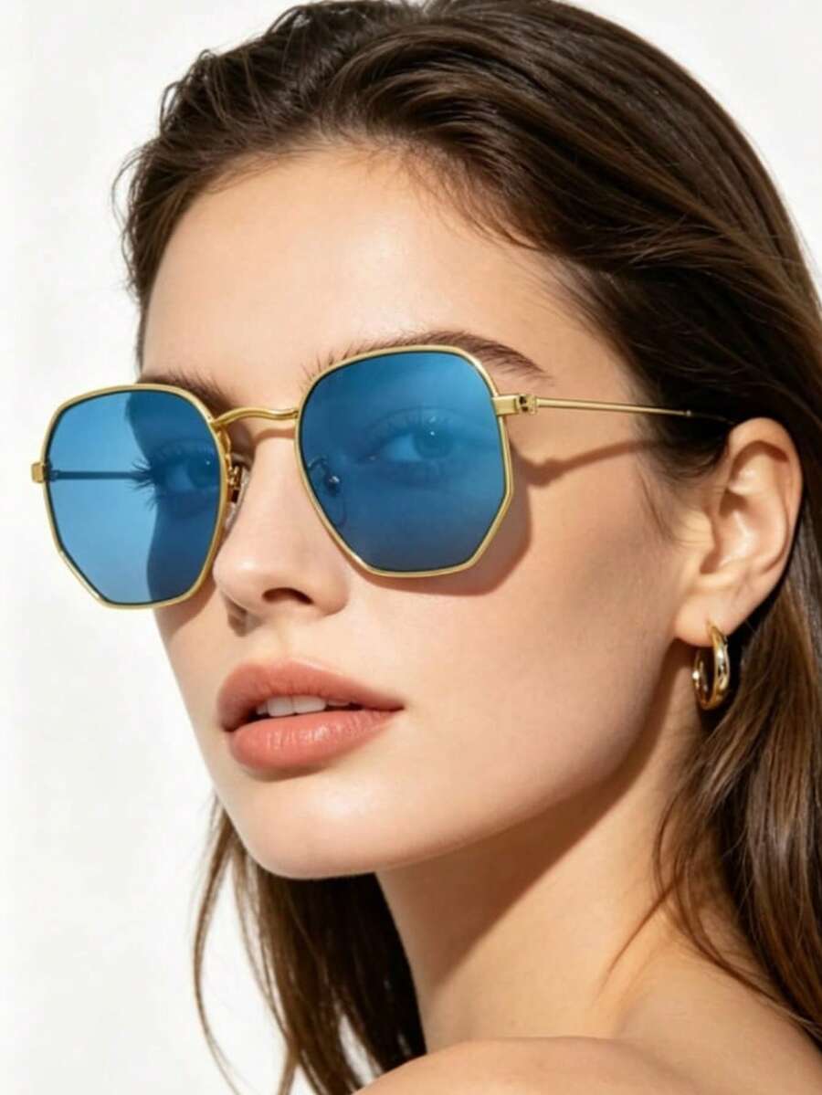 Men Fashion Glasses - Blue - View 1