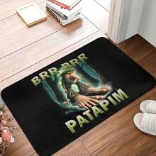 Alfombra de Entrada Antideslizante con Diseño Italiano, Alfombra para Baño, Cocina, Puerta, Inodoro - 10 - Ver 7