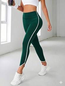 Women's High Waist Skinny Casual Pants - Multicolor - View 1
