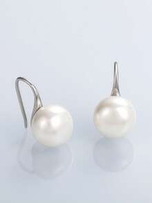 1 par de brincos pendentes femininos da moda, ideais para aniversários, festas e como presente de Dia dos Namorados. - Prata - Ver 7