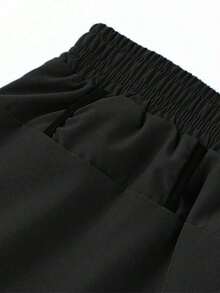 Women's Quick-Dry Yoga Shorts - Lightweight And Breathable Sports Shorts, Summer Black Elastic Fitness Shorts For Women - 黑色 - 查看 5
