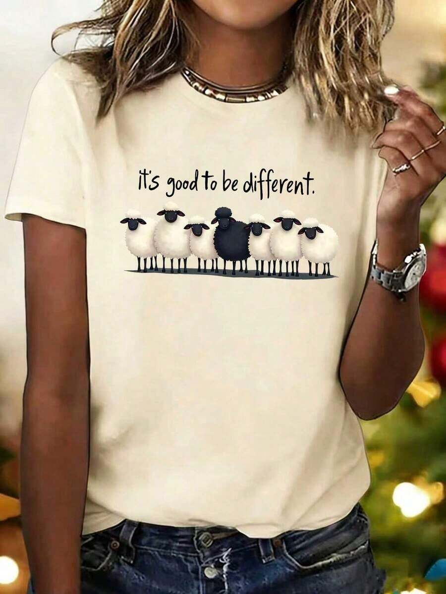Women T-Shirts - Apricot - View 1