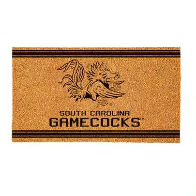 South Carolina Gameks  Coir Logo Doormat.1 PC Flannel Floor Mat, Soft, Nonip, Absorbent, StY1Lish And Cute. Suitable For Kitchen, Bathroom, Shower, Bedroom, And Entryway Ma. ID1eal For Home DE1coration And H1oliday Dcor. Available In Three Sizes And Can Be Purchased In C1ombination.
