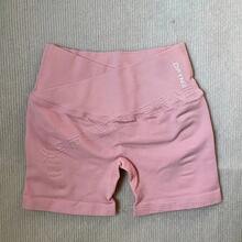 DFYNE YOU Vision Sportswear Women Seamless High Waist Yoga Shorts Tummy Control Workout Shorts For Gym Fitness Running Cycling - 粉色 - 查看 1
