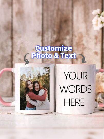 写真入りマグカップ、おばあちゃん専用の写真入りマグカップ、お母さんの写真入りマグカップ、写真とテキスト入りマグカップ、カスタマイズ写真コーヒーカップ、写真入りマグカップ、カスタマイズ名入りマグ - あなたの大切な人への完璧なギフト - 特別な機会、バレンタインデーのギフト、彼女への贈り物、彼への贈り物、友人への贈り物、ホームデコレーション、コレクション、パーソナライズドギフト、カスタムギフト、多機能、記念品、母の日ギフト向け