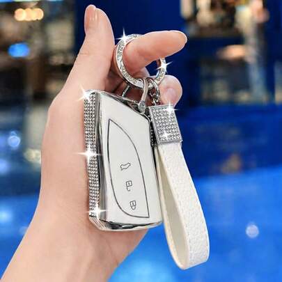 Ốp bảo vệ chìa khóa xe hơi TPU dòng Flash Diamond cho Lexus NX200 LC GS RX300 ES IS LX RC UX260h LS500h LS500 LC500 LC500h.