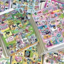Tamagotchi 8 miếng dán phim cắt hình chủ đề Songzi, hình người yêu, Jima, phong cách Ins, chất liệu dán chống thấm nước. - Nhiều màu - Xem 2