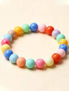 100 piezas/50 piezas/20 piezas/10 piezas/1 pieza Cuentas redondas de acrílico de colores surtidos de 16 mm, adecuadas para la fabricación de joyas decorativas hechas a mano para mujeres, joyas, pulseras, pendientes, collares, colgantes, encantos de teléfono, llaveros, accesorios de viaje para automóviles, cuentas para hacer tus propias pulseras, ideal para regalos personalizados en el Día de San Valentín, Día de la Madre, Día del Padre, fiestas de cumpleaños, vacaciones - Multicolor - Ver 12