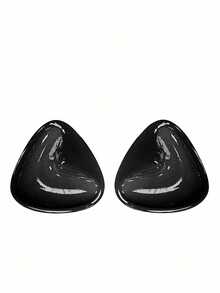 2pcs Soft Self-Adhesive Triangle Bra Pads, Double-Sided Invisible Chest Pads, Perfect For Dresses, Tops, T-Shirts And Summer Outfit Matching - Multicolor - View 17