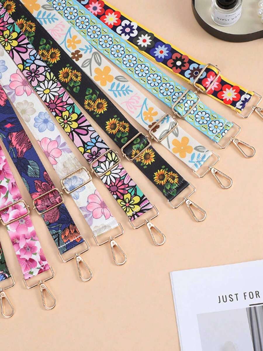 1条纯色简约可调节DIY肩带，便携，可用作钱包带、斜挎包带、吉他带、水壶带、女士背包带延长带，适合DIY女士和女孩包包配件，适合日常使用（12种颜色可选）