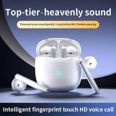  New Senyang- 2026 New Fashion Wireless Earbuds TWS Cute Colors LED Display Headset HiFi Sound Spatial Effects Music Bluetooth Earphones ENC HD Calling Long Battery Sports Headphones For Iphone For Android For Gift