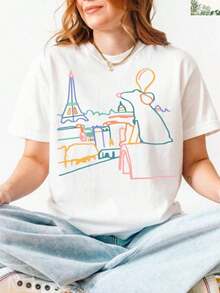 Women T-Shirts - White - View 8
