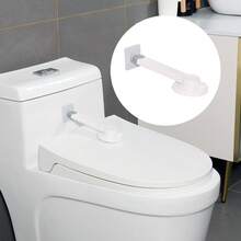 1/2 Pcs Toilet Lock For Kids & Pets – Baby Proof Toilet Lid Lock, No Drill Tool-Free Install, Stop Toddler From Opening, Keep Dog Out Of Toilet - A - View 1