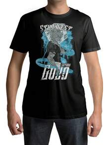 Camiseta de Anime  - - Negro - Ver 2