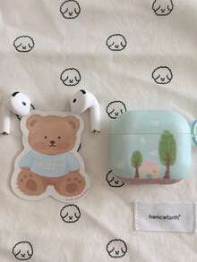 Ốp bảo vệ iPod Pods4 màu xanh nhạt họa tiết Graffiti Cloud House, tương thích với Apple Pro, thế hệ 1/2/3/Pro. - Màu xanh nhạt - Xem 12