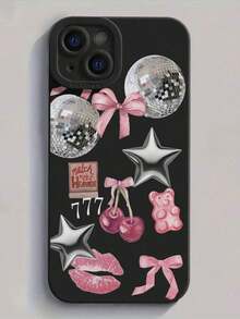 Free Shipping, Local Delivery In Mexico. Delivery In 4 Days. Soft And Shockproof Phone Case With Cartoon Lips Print. Compatible With IPhone 16/16 Pro/16 Pro Max/16 Plus, 15 XR/8, 15 Pro Max, 13 Professional Max/14 Professional Max, 11/12 Plus/14, A13, A22, A21S, A51, A52, S22 Ultra, A33,  10,  Note 11 4G,  11 Lite, A13, A23, S23 Ultra, S24, A14, A15, S23, A73, International Version, No National Version - 彩色 - 查看 8