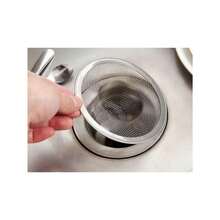 Ralo Para Pia Gr Com Borda Inox Cozinha 7cm - Multicolorido - Visão 3