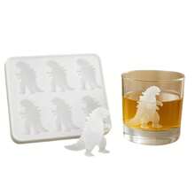 Monster Silicone  Tray - Foldable Ice Ball Mold For Fun And Unique Drinks - Green - View 4