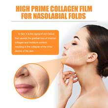 Parches para eliminar arrugas de colágeno, parches faciales solubles reafirmantes, antienvejecimiento, decoloración de líneas finas, máscaras hidratantes para el cuidado de la cara - 1 - Ver 4