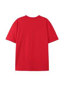 Una camiseta casual de verano para mujer, hecha de 100% algodón, con cuello redondo, transpirable para primavera/verano/otoño, lavable a máquina, adecuada para conjuntos deportivos casuales, cómoda y ligera, camiseta de manga corta para mujer. - Blanco - Ver 11