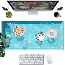 1 Stück beliebter Cartoon "Line Dog" Gaming Mauspad - mit rutschfester Gummibasis und einfach zu reinigen. Ein ideales Bürozubehör, perfekt für Büro, Schule oder Zuhause und dient als hervorragende Schreibtischunterlage. Es ist auch ein perfektes Geschenk für Fans und Freunde. - Line Puppy-06 - Übersicht 1