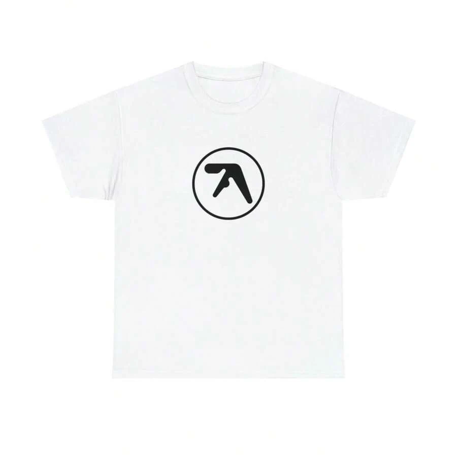 Aphex Twin Logo Heavy Tee - Black - View 1