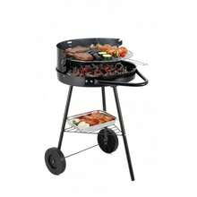 Inde ALGON | Barbacoas de Carbón con Parrilla Zincada, Modelos Redondos, Rectangulares y de Sobremesa en Varios Tamaños, Barbacoas Portátiles para Jardín, Terraza o Camping - Envío GRATIS ✅ Entrega 24/48h a España (península) - Ø41 cm - Ver 8