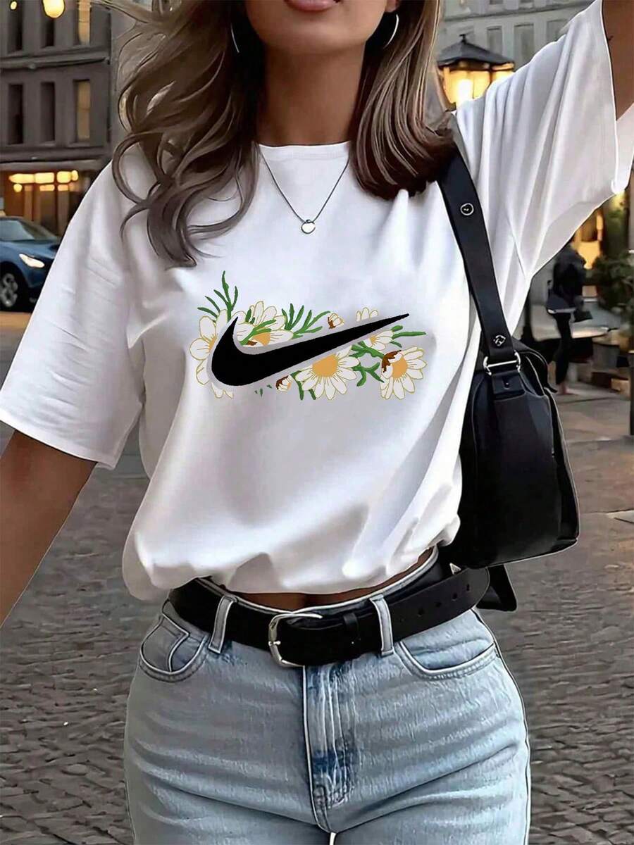 Women T-Shirts - White - View 1