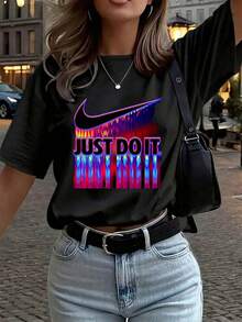 Women T-Shirts - Black - View 6