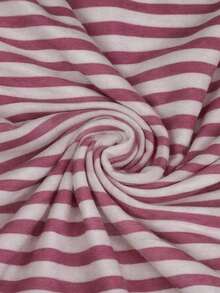 Camiseta de tirantes a rayas minimalista y de moda, regalo para amigos - Rosa - Ver 3
