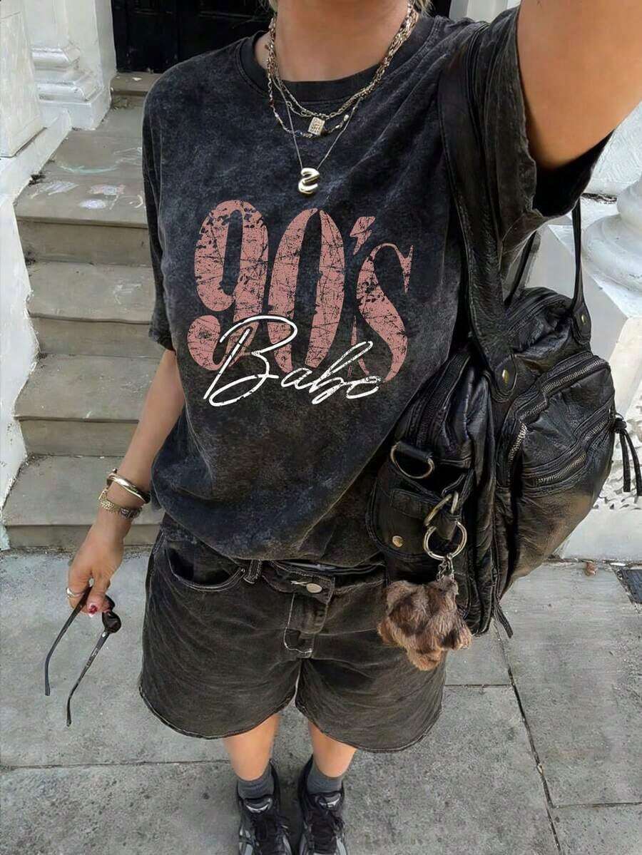 Women T-Shirts - Black - View 1