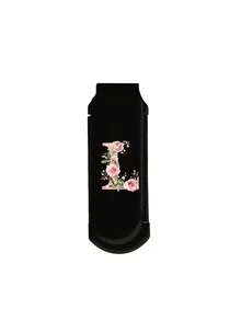 2合1可折疊粉色花卉字母印花化妝鏡，便攜式桌面時尚美容工具，附可折疊梳子與化妝鏡，易於攜帶，適合旅行與戶外使用，雙用氣墊梳，頭皮按摩護髮梳，適合戶外、辦公室與開學使用 - 彩色 - 查看 22