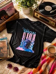 Women T-Shirts - Black - View 1