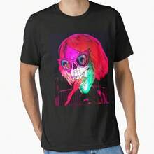 Dam-T-shirts - Svart - Visa 7