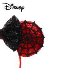 Băng đô tai chuột Mickey của Disney với nơ đen đỏ hình mạng nhện, phụ kiện chụp ảnh giá trị cao, đa chức năng thiết thực, vật dụng cần thiết cho các bữa tiệc công viên giải trí ngoài trời, phù hợp cho sử dụng hàng ngày/sinh nhật/ngày lễ, phụ kiện trang phục, trang trí tiệc sinh nhật, vật dụng cần thiết ở khách sạn, phụ kiện phong cách cổ tích dễ thương. - Xem 4