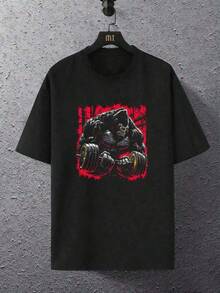 This Short-Sleeved, Crew-Neck Casual Shirt Offers A Smart-Casual Style, Perfect For Everyday Wear And School. Made From A Comfortable Fabric, It's A Summer Essential. One Shirt Per Pack, Machine Washable. HUFV - 黑色 - 查看 2