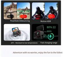Insta360 Ace Pro Action Camera, Leica Color, Anti-Shake, Cycling Vlog, Sports Camera, Motorcycle Riding, Outdoor Travel, Diving Camera, Digital Camera - View 9