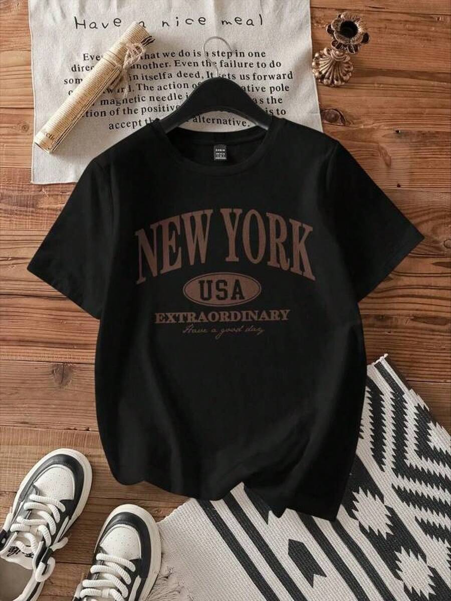 Women T-Shirts - Black - View 1