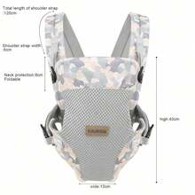 3-In-1 Baby Carrier, From Newborn To Toddler. Ergonomic (7.5-45 Lbs) - 偽裝 - 查看 4