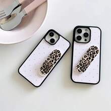 Giá đỡ điện thoại gấp gọn đa năng họa tiết da báo, có thể điều chỉnh, dùng để bàn, tương thích với iPhone và Android. - Nhiều màu - Xem 6