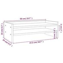 Computer Armoires & Hutches - Brown - View 7