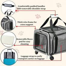 Pet Backpack - Grey - View 2