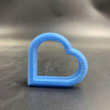 1/3pcs 3D Printed Heart-Shaped Ring Holder & Photo Stand, Creative Desktop Decor, Home Bedroom Photo Display Rack - Multiple Styles - View 9