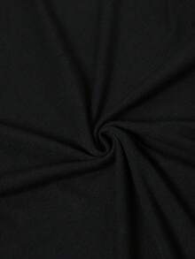 Camiseta de mujer para primavera y verano - Negro - Ver 3
