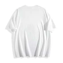 Camiseta para Mujer de Poliéster Manga Corta, Estampado de Corazón de Flores Estilo Acuarela, Casual Romántico De Moda Verano - Blanco - Ver 7