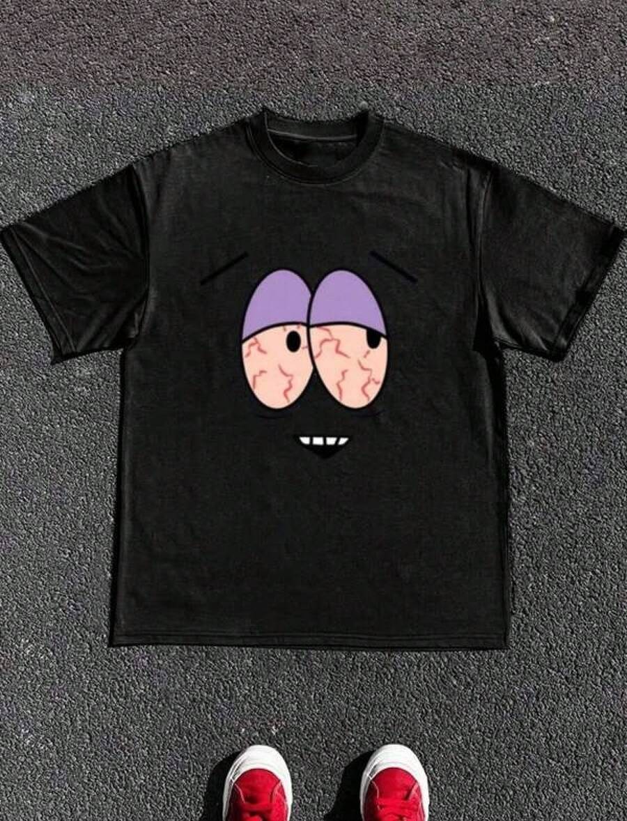Latest Camiseta de moda para mujerCamisetas Casuales para Mujer con Estampado Arcoíris de Harmony Day, Manga Corta, Algodón Puro, 220 g/m²,Top de manga corta para verano,blusas para mujer,La elección perfecta para tus atuendos de San Valentín,playeras niño,Camiseta para aficionados de la Copa de Fútbol,playeras de mujer - Negro - Ver 1