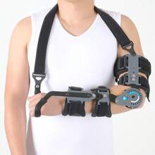 Hinged Elbow Brace With Handle – Adjustable Post-Op ROM Support, Arm Injury Recovery Aid For Daily Use - View 7