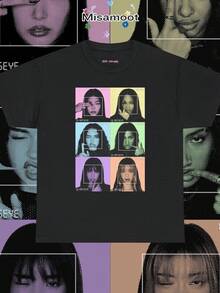 Women T-Shirts - Black - View 1